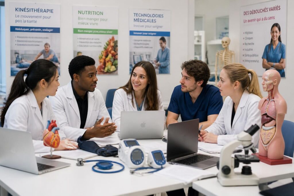 découvrez les débouchés et formations en sciences de la santé appliquées pour une carrière réussie dans les sciences de la santé.