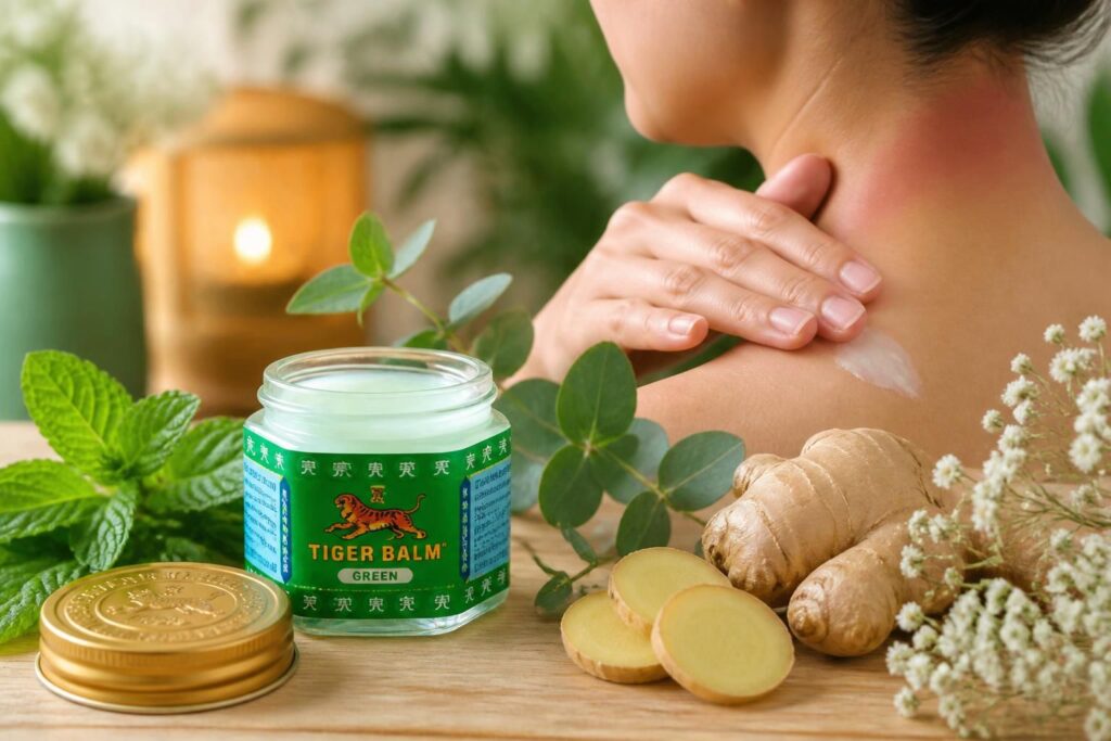 découvrez les vertus du baume du tigre vert et ses nombreuses utilisations pour soulager efficacement vos douleurs musculaires, maux de tête et tensions.