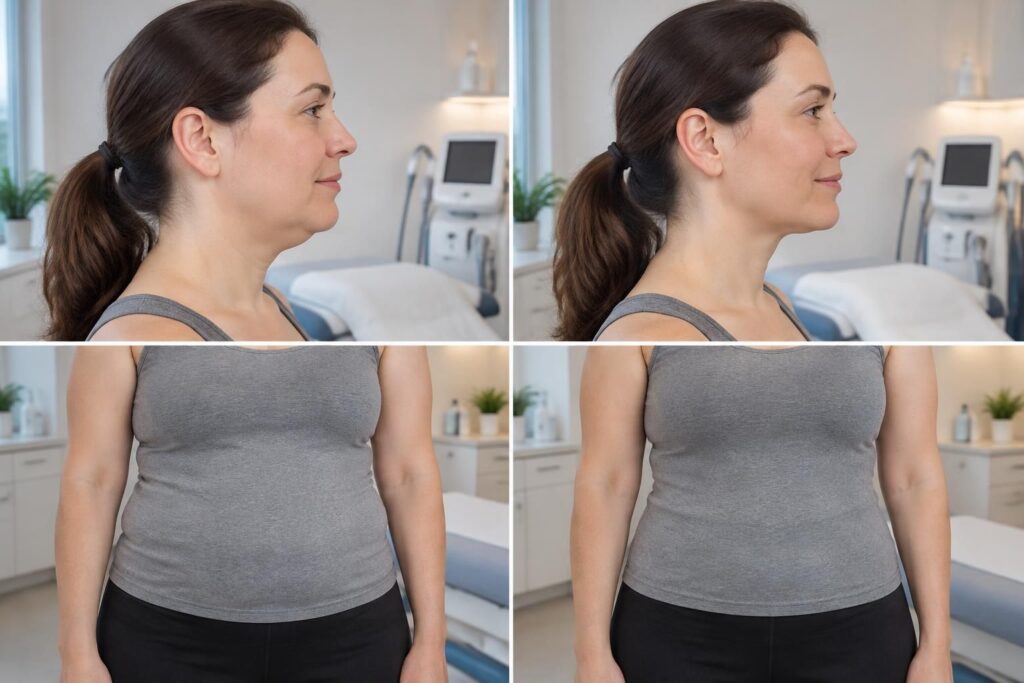 découvrez les avis sur la cryolipolyse avant/après : résultats observés sur le double menton et d’autres zones, déroulement des séances et limites à connaître.