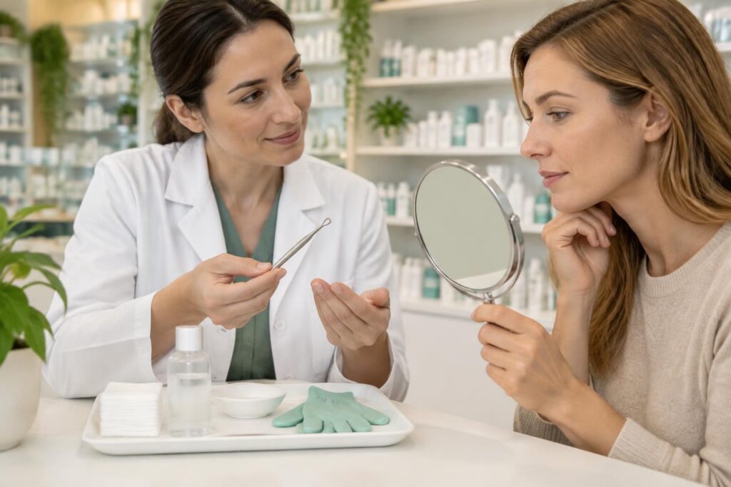 découvrez comment utiliser un extracteur de grain de milium acheté en pharmacie et suivez nos conseils pour limiter les risques et prendre soin de votre peau.
