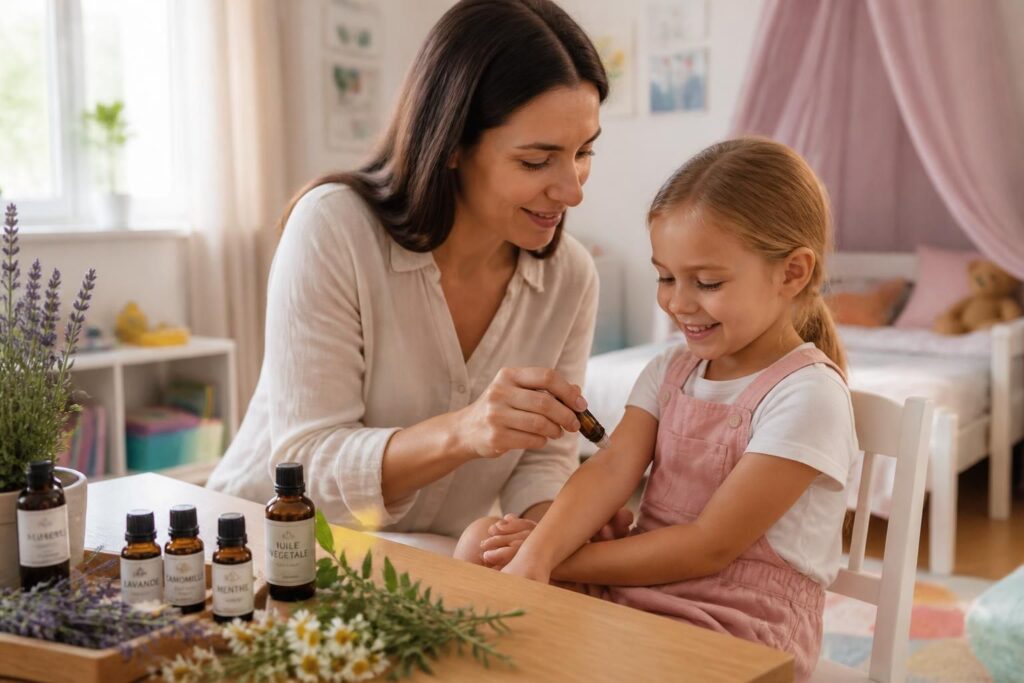 découvrez des recettes efficaces à base d'huile essentielle pour soulager les piqûres de moustique chez les enfants, ainsi que les précautions indispensables à respecter.