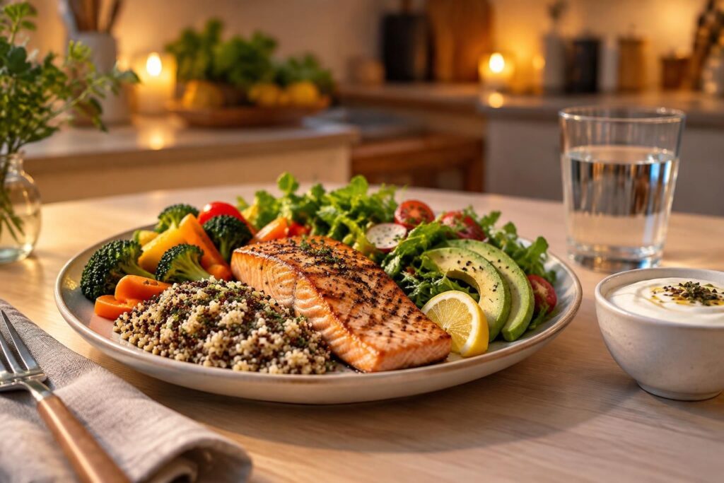 découvrez quoi manger le soir pour maigrir sans faim ni fatigue : des repas équilibrés et rassasiants pour perdre du poids sereinement.